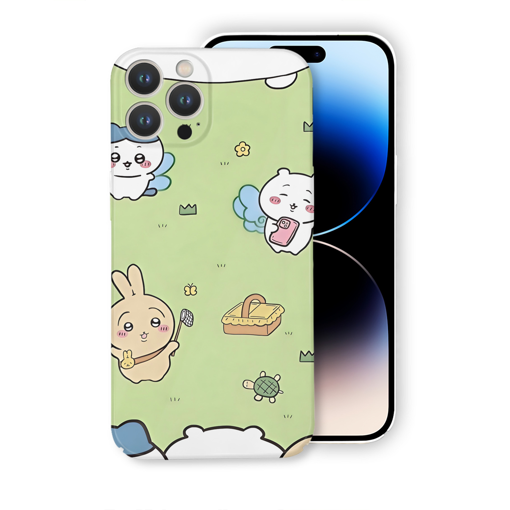 （画像用） ちいかわ Chii-kawa 【iPhone 14シリーズ対応】ハードケース